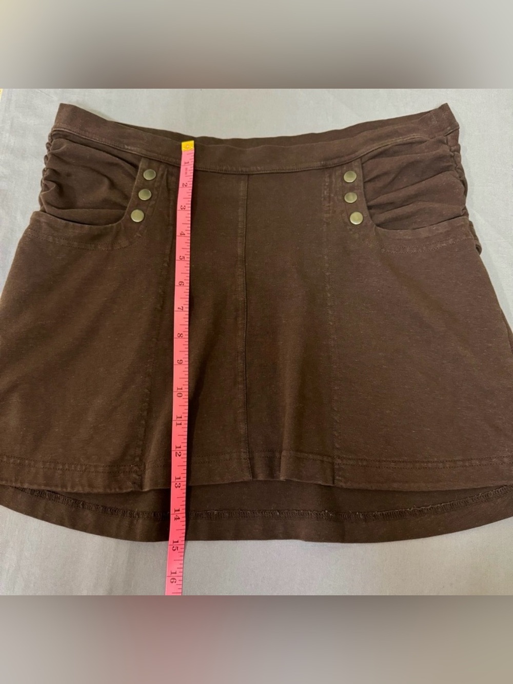 Hemp blend festival mini skirt hippie burning man